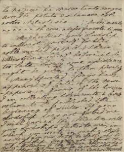 James Boswell, letter to Lord Lyttleton, July 29, 1768, p.4. MS Eng 1473